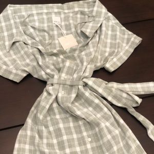 REVOLVE MINKPINK OFF SHOULDER SHIRT DRESS